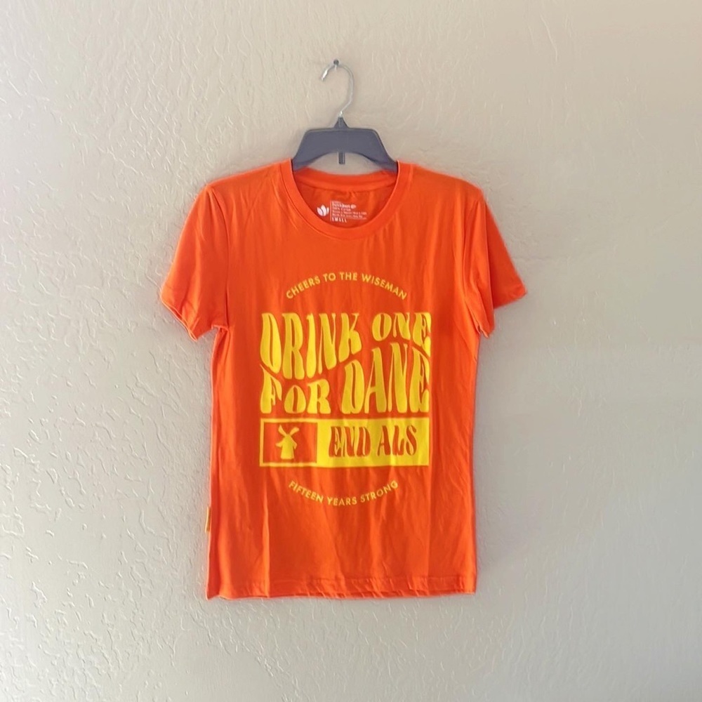 🌿Final Sale Dutch Bros‎ Orange Tshirt